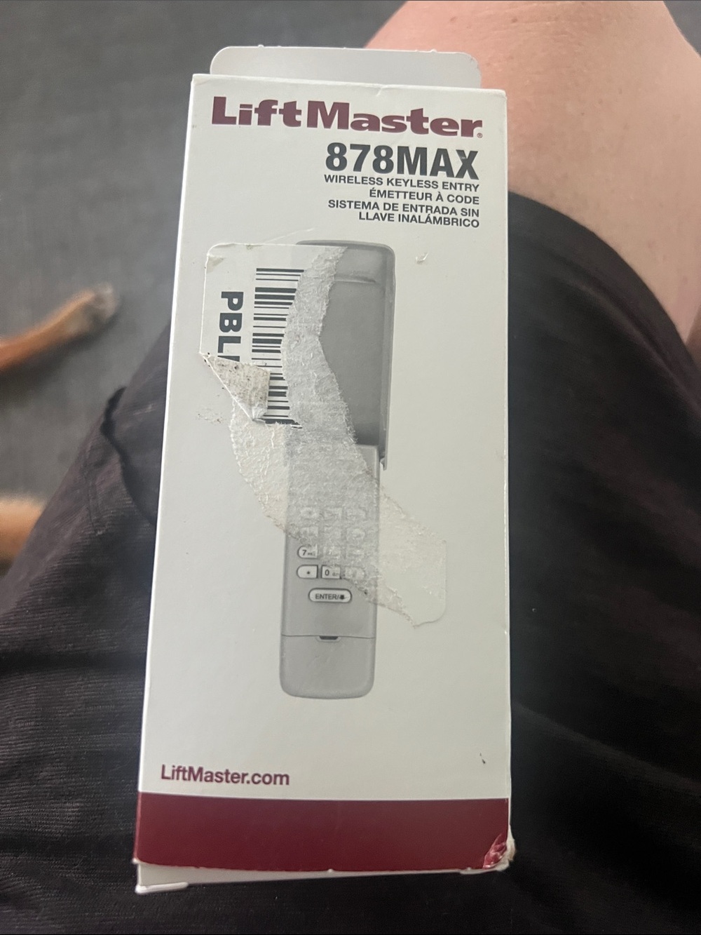 878MAX Wireless Keyless Entry Remote - White